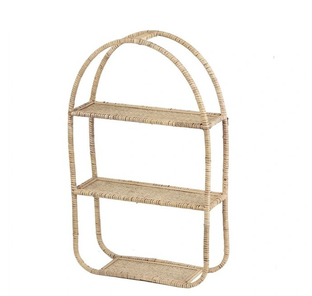 Rattan Oval Shelf SH558143